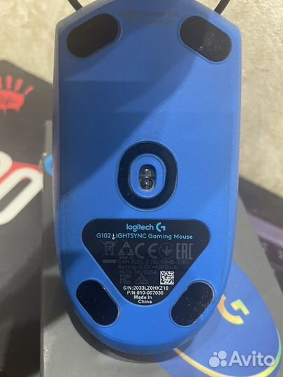 Игровая мышь logitech g102