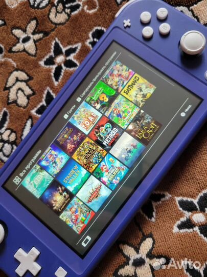 Nintendo switch lite прошитая hwfly чип