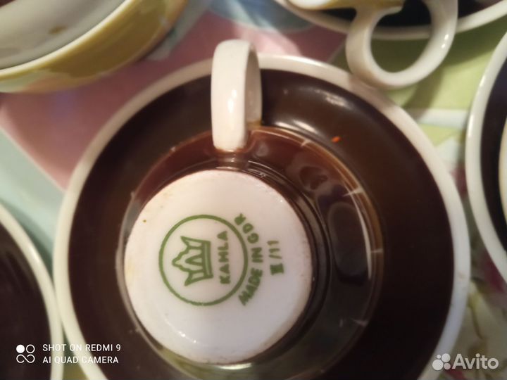 Посуда гдр для детских праздников или кофейный