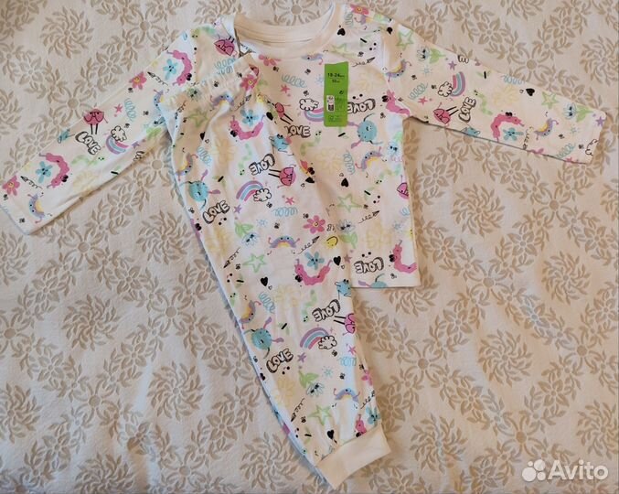 Пижама Primark 92см для девочки
