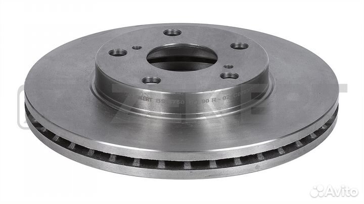 Диск торм. перед. Toyota Auris (E180) 12- Corolla (E150 E180) 10