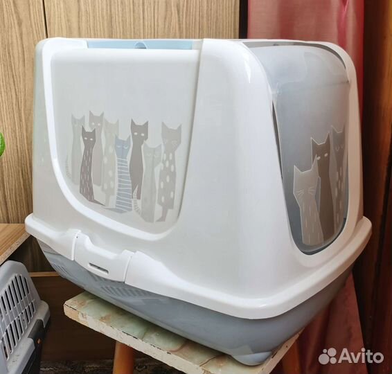 Закрытый лоток Moderna (туалет для кошек)