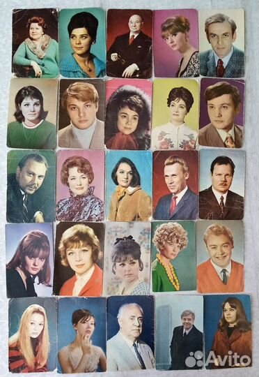 Открытки. Артисты советского кино