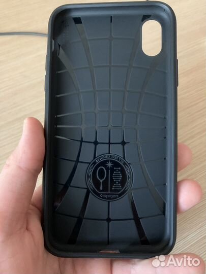 Чехол spigen liquid AIR на iPhone Xr