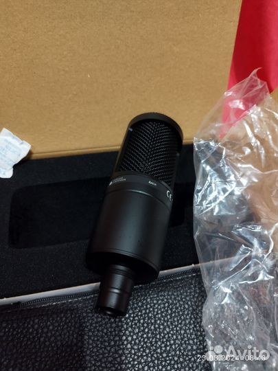 Audio-Technica AT2020 новый студийный микрофон
