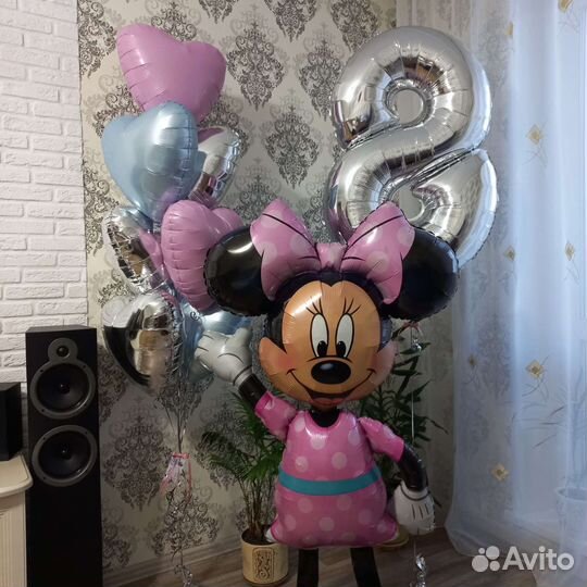 Гелиевые воздушные шары для девочек