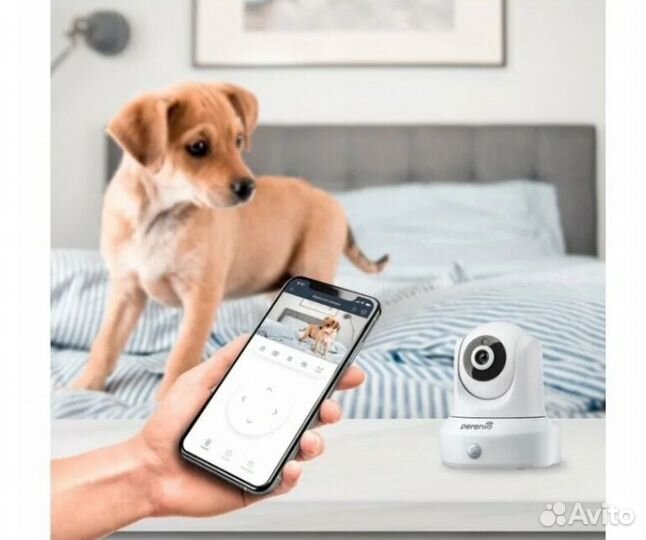 Поворотная PIR-камера Perenio peirc01 Wi-Fi