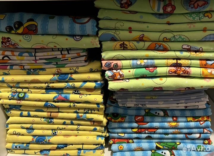 Пеленки фланелевые