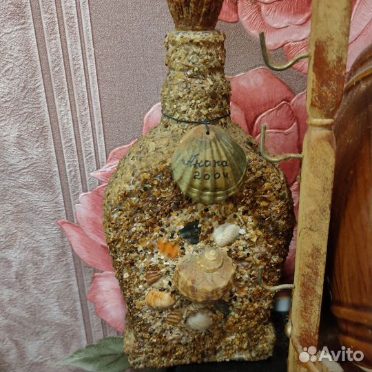 Бутылка сувенирная и бочонок под вино СССР