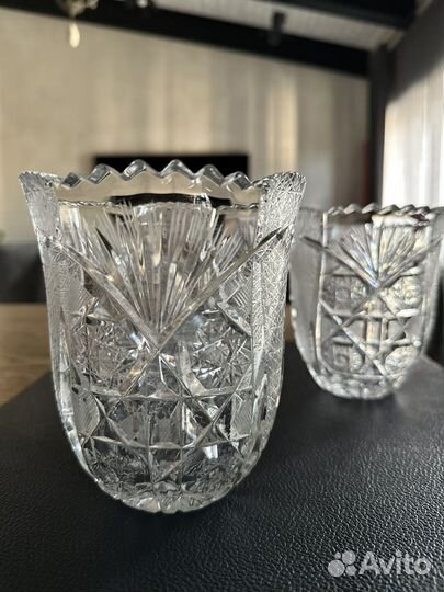 Ваза хрустальная СССР