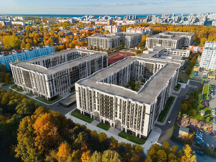 2-к. квартира, 57,2 м², 3/9 эт.