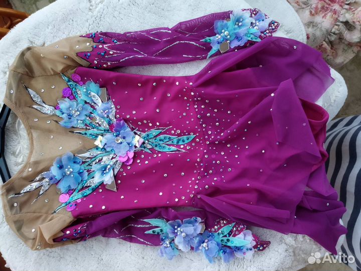 Костюм для фигурного катания 128 134