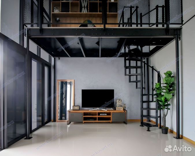 Лестница пожарная металлическая. арт: S744