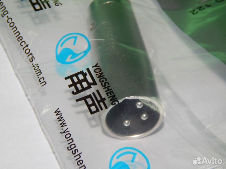 Neutrik Переход с XLR 3PIN папа на jack 6.35stereo