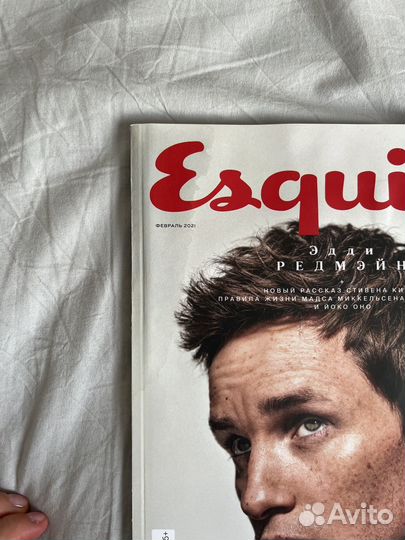 Журнал esquire эдди редмэйн