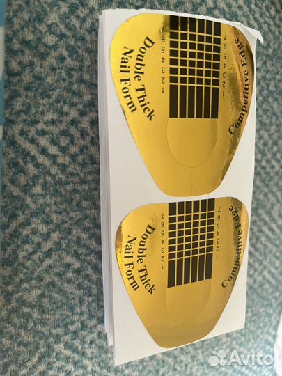 Нижние формы для наращивания ногтей