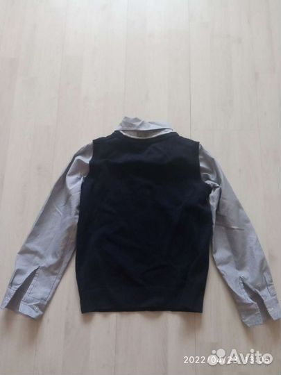 Рубашка с жилеткой