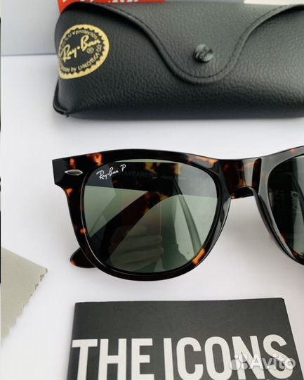 Очки ray ban wayfarer поляризационные Polaroid