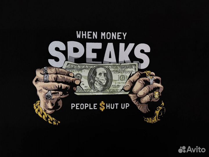 Футболка Деньги Винтаж Оверсайз