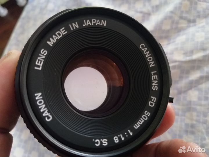 Объектив canon fd 50mm1.8 S. C