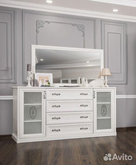 Комод с зеркалом Мишель