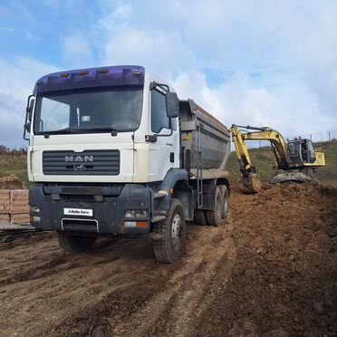 Самосвал 20 м³ MAN TGA 40.390, 2008