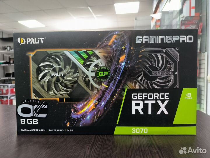 Видеокарта Palit GeForce RTX 3070 Gaming Pro OC