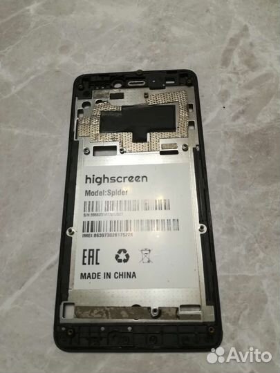 Рамка дисплея для highscreen spider