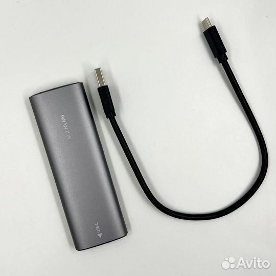 Корпус для M2 NVMe USB 3.1 gen 2 10Gbps