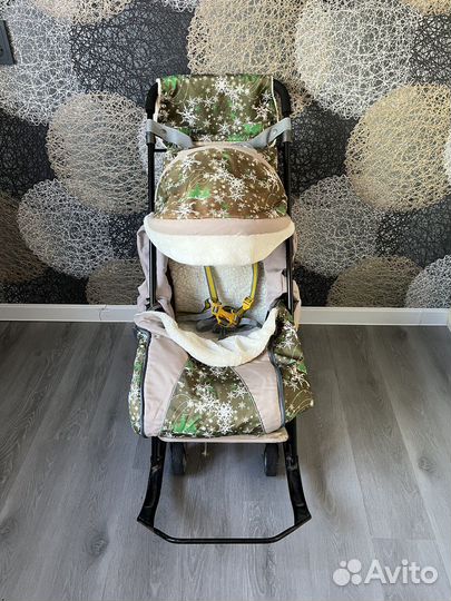 Санки коляска ника