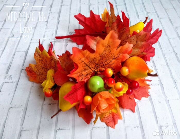 Осенний венок, ободок