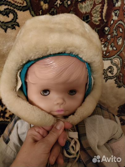 Шапка детская мутоновая