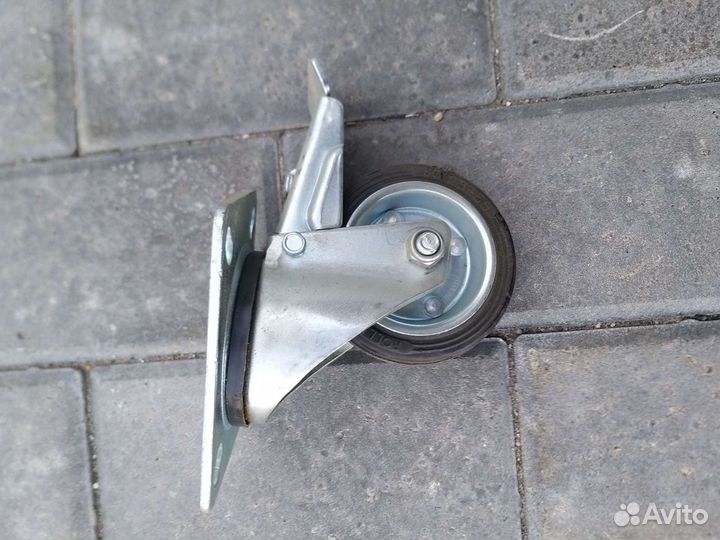 Колесики с тормозом для тележки