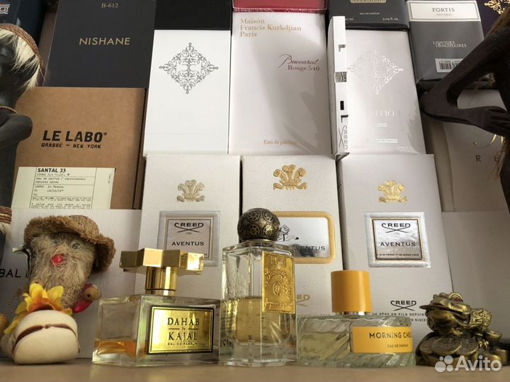 Оригинальные остатки ниши во флаконах