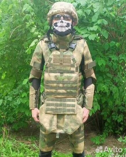 Бронежилет с плитами Гост