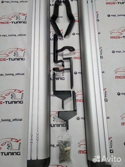 Пороги на Volkswagen Touareg 2015-2018 гг