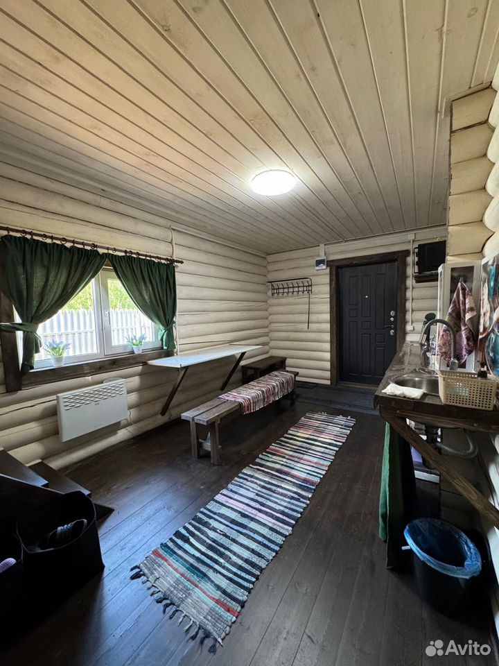 Русская баня на дровах