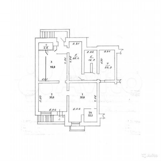 Свободного назначения, 47 м²