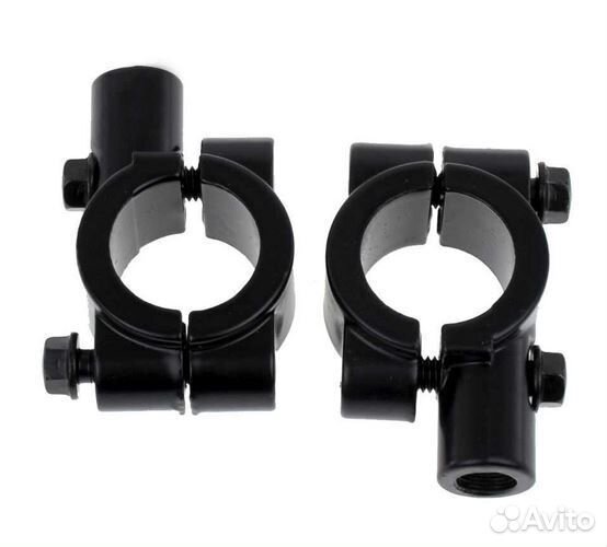 Крепление на руль для зеркал 8мм (пара) тип 1