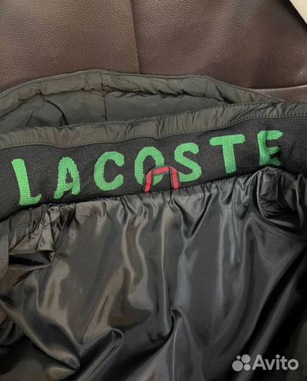 Пуховик мужской lacoste