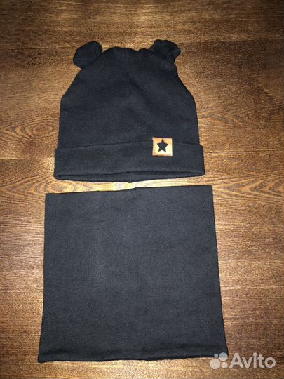 Шапка и шарф для ребенка