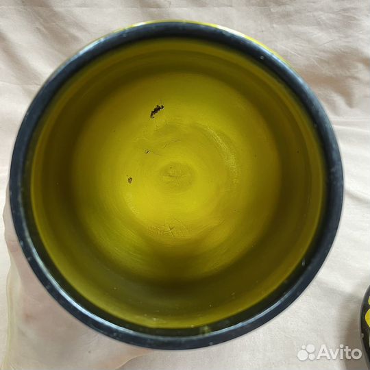 Поставец для кумыса бочонок С крышкой хохлома