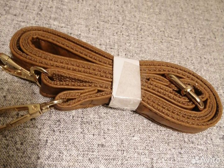 Ремень для сумки рыжий