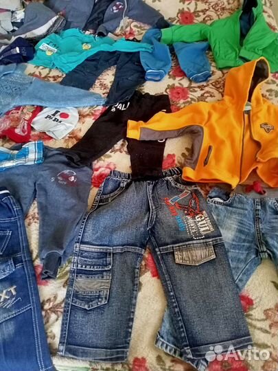 Вещи пакетом на мальчика от 1 года до 2
