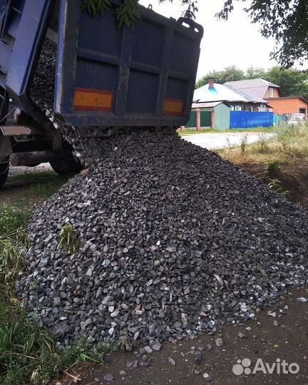 Щебень гранитный
