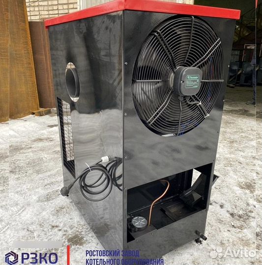 Воздухонагреватель на отработанном масле