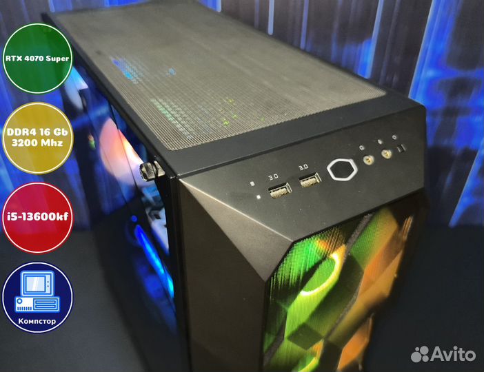 Игровая станция i5-RTX4070SUP-16DDR4-SWC402356-B760