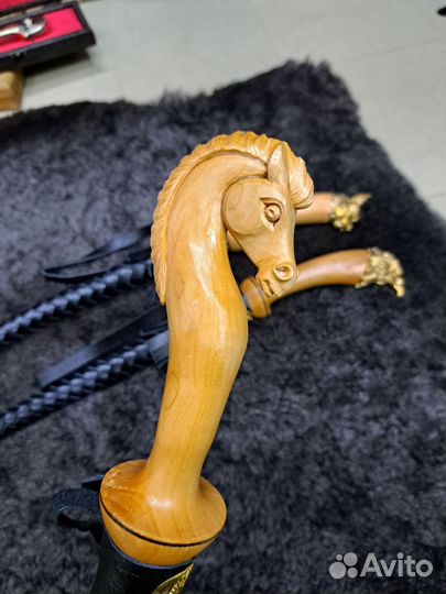 Нагайка подарочная с художественным литьем