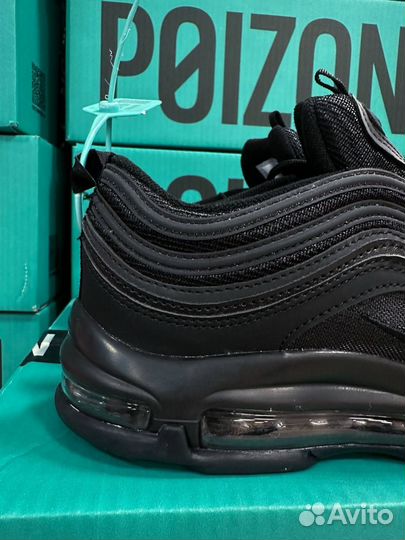 Nike Air Max 97 Оригинал Черные Poizon