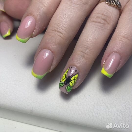 Маникюр педикюр наращивание